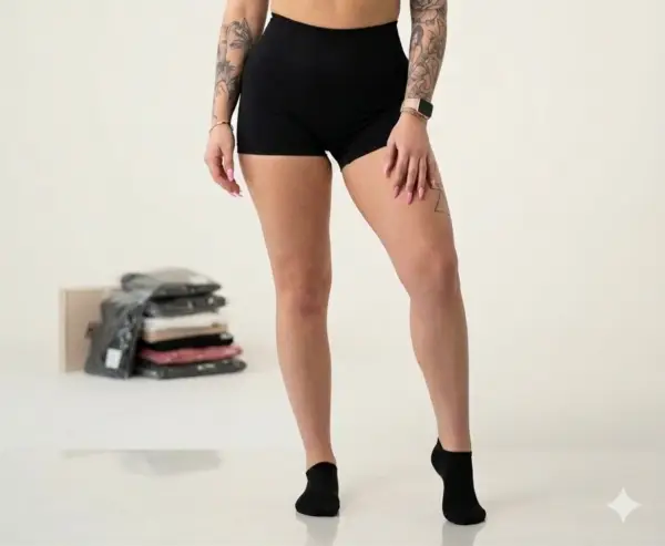 DEVAST8 PR-Slayer Booty Shorts | Midnight