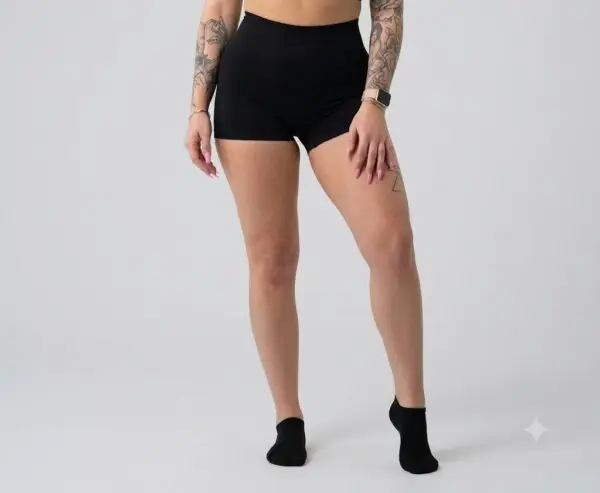 Black Booty Shorts