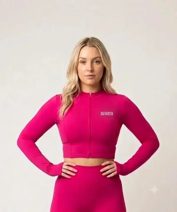 Velocity Pink Sports Jacket