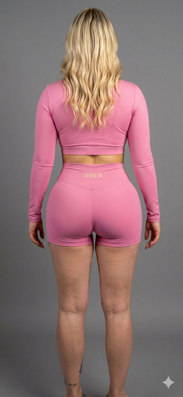Gym Crop Long Sleeve Devast8